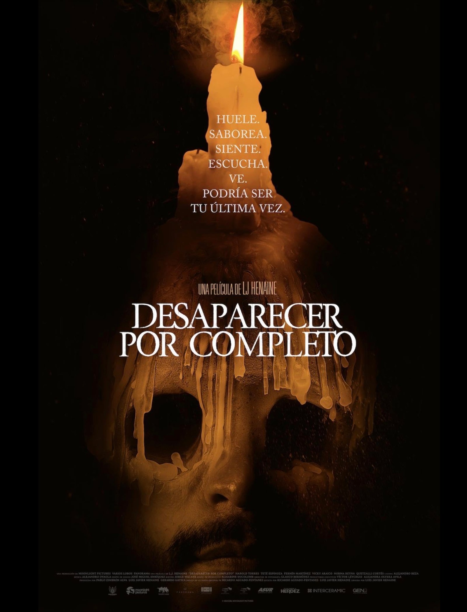 Cartel de Desaparecer por completo