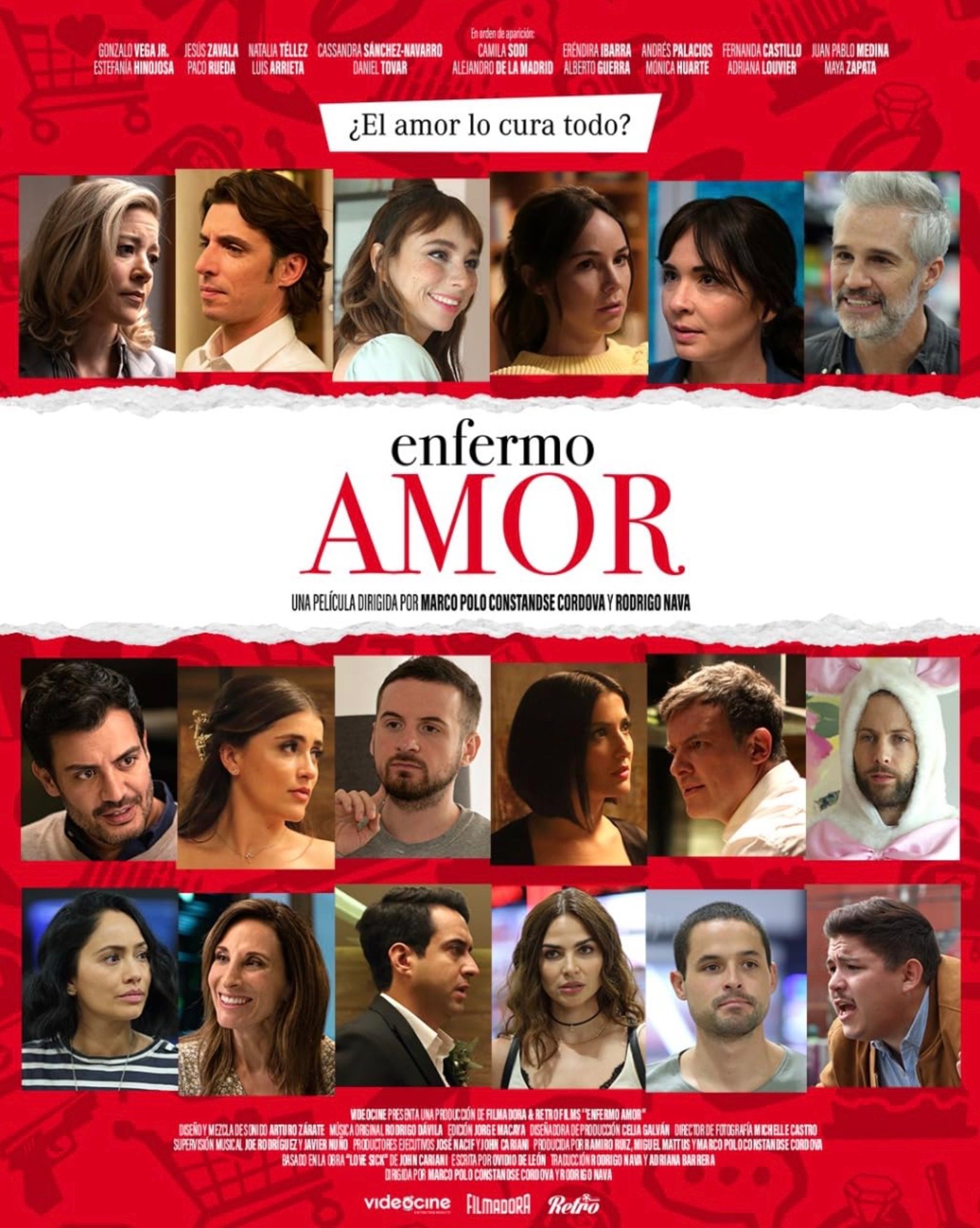 Cartel de Enfermo amor