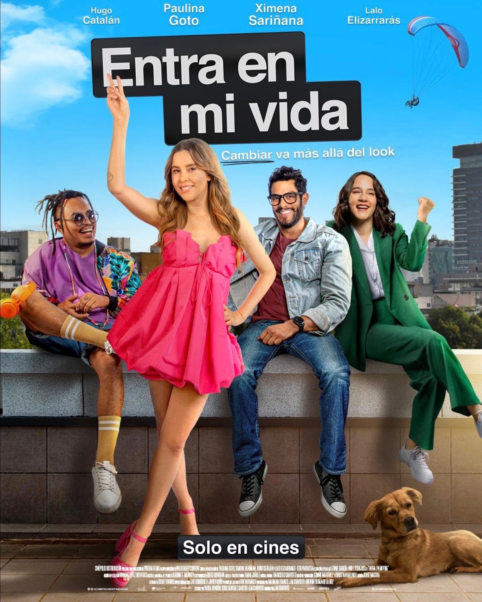 Cartel de Entra en mi vida