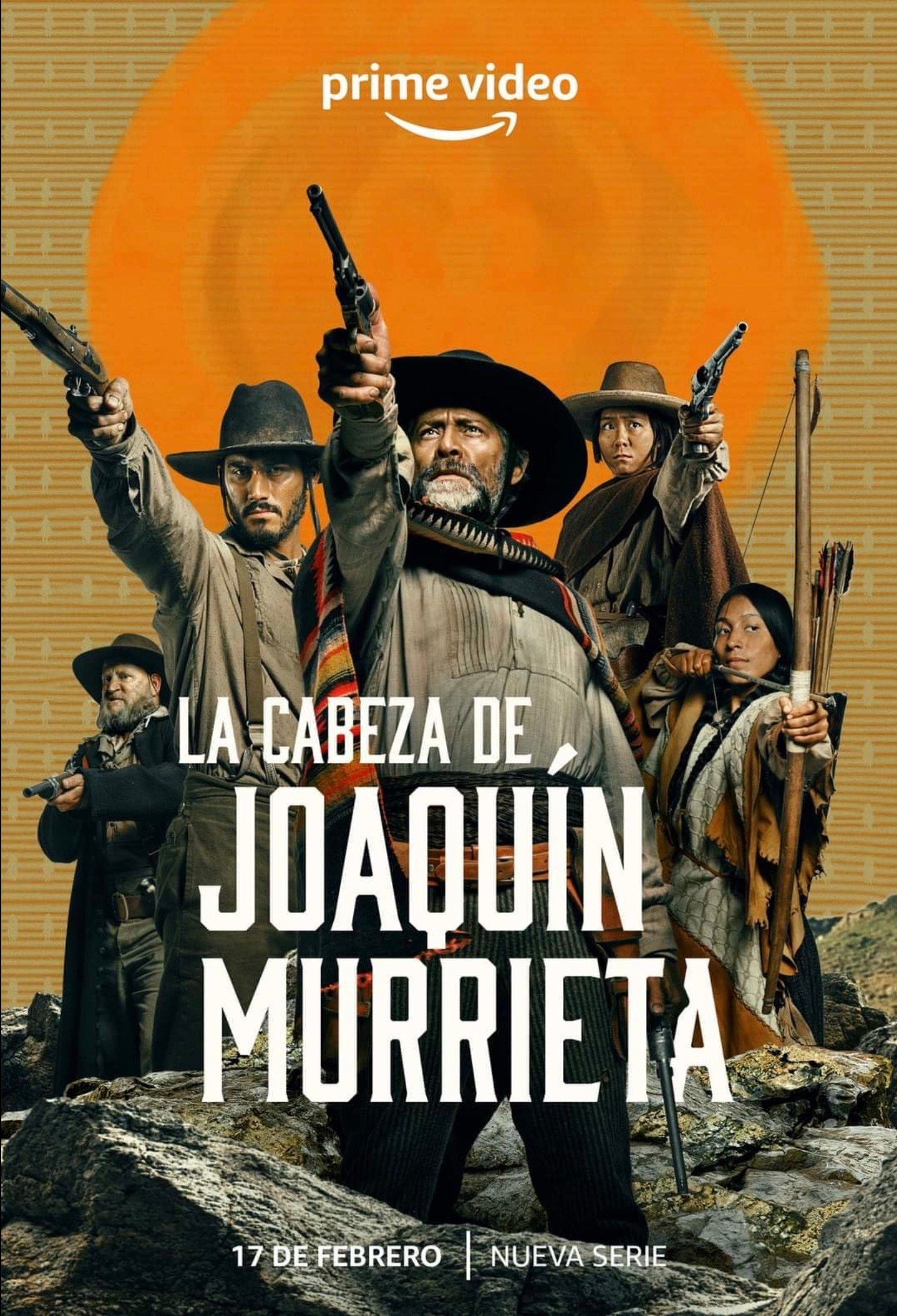 Cartel de La cabeza de Joaquín Murrieta