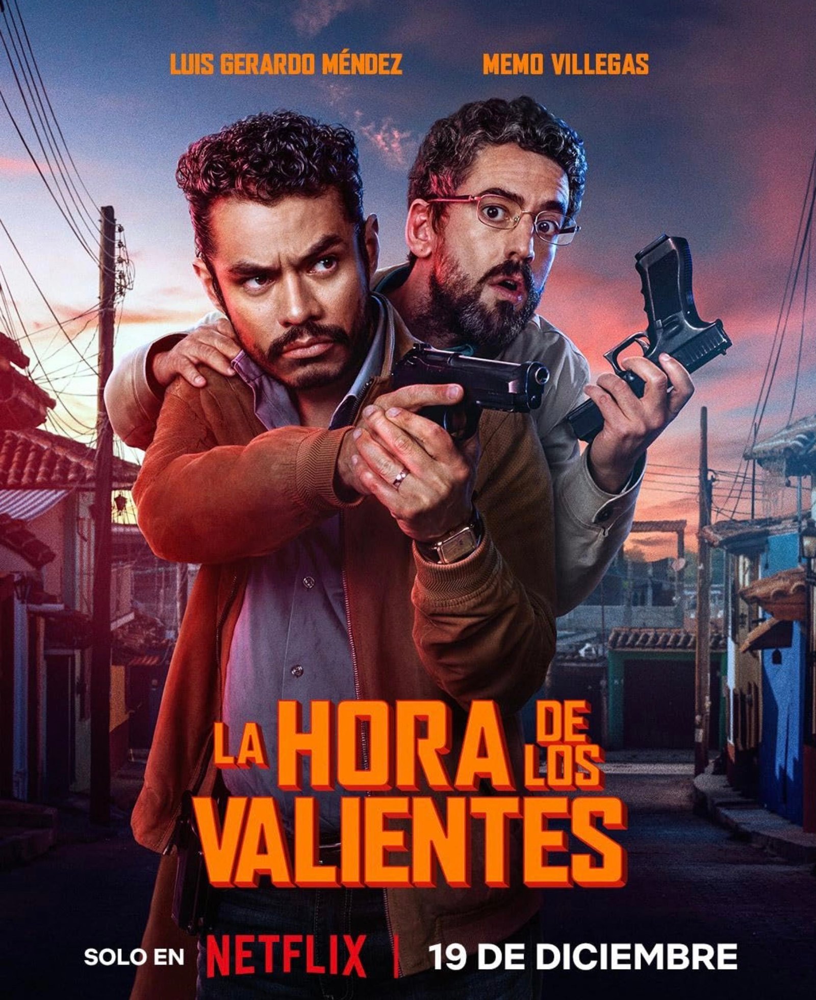Cartel de La hora de los valientes